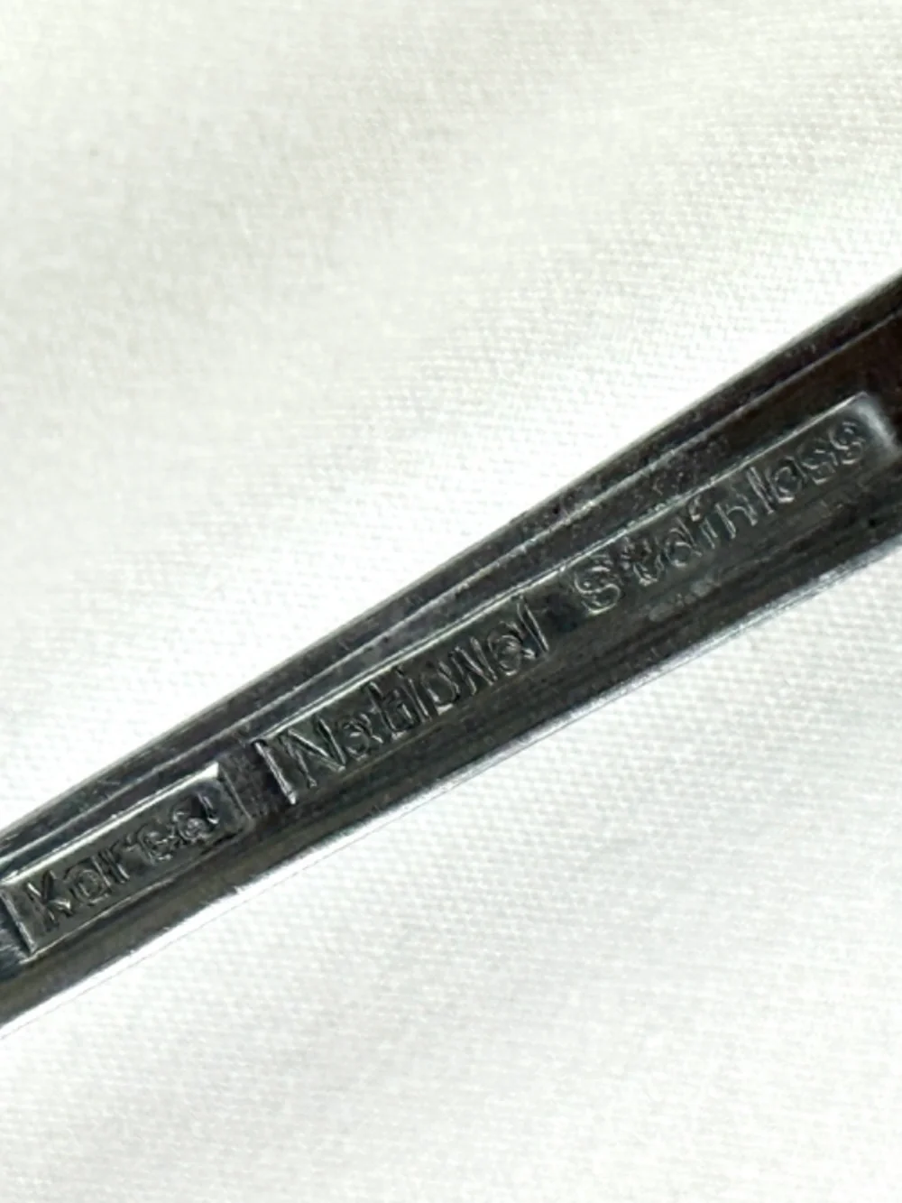 Vintage National Stainless Steel Laureen Gravy Ladle Korea